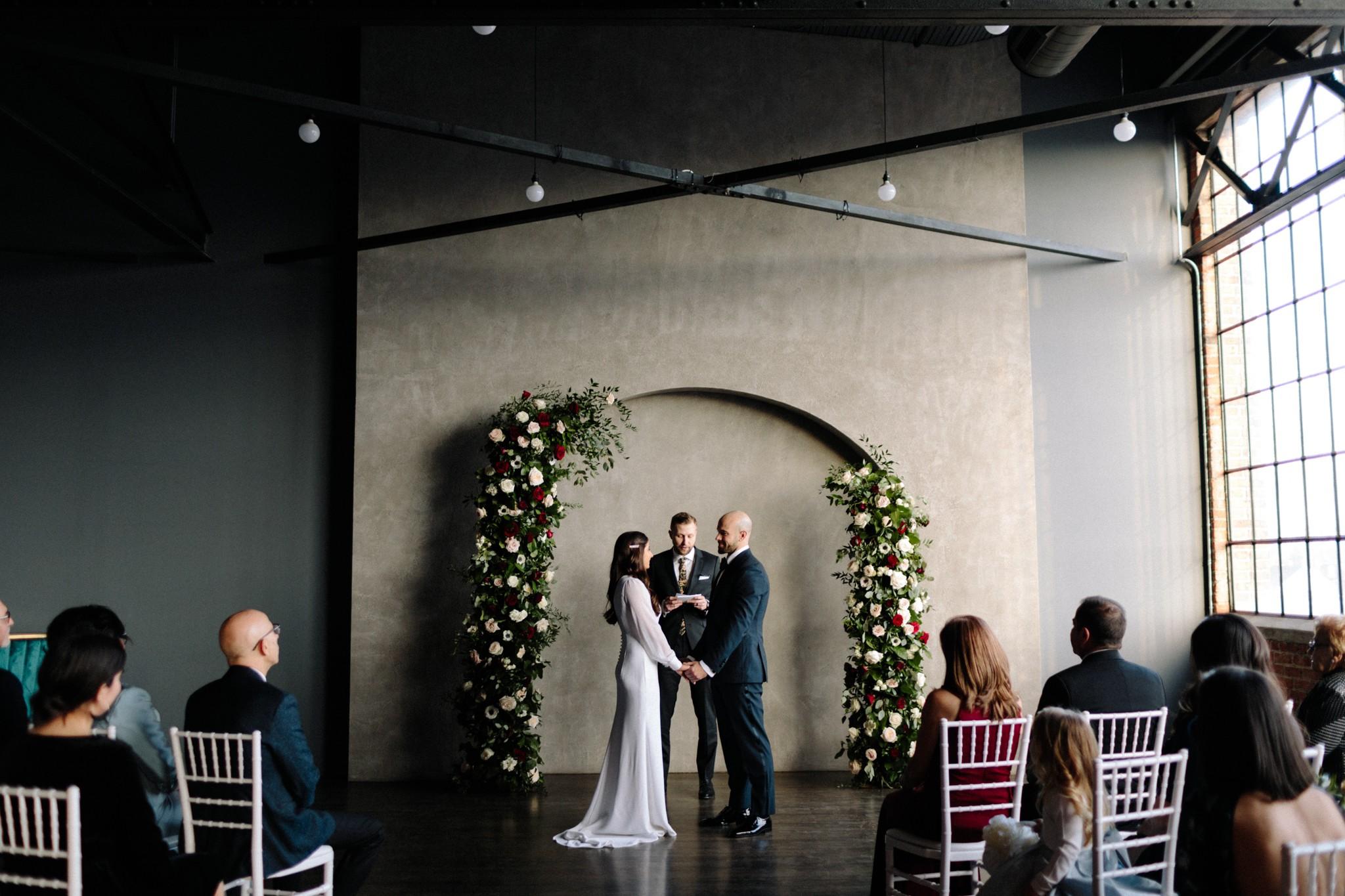 A Cozy Wedding at Preto Loft: Emma and Carmine