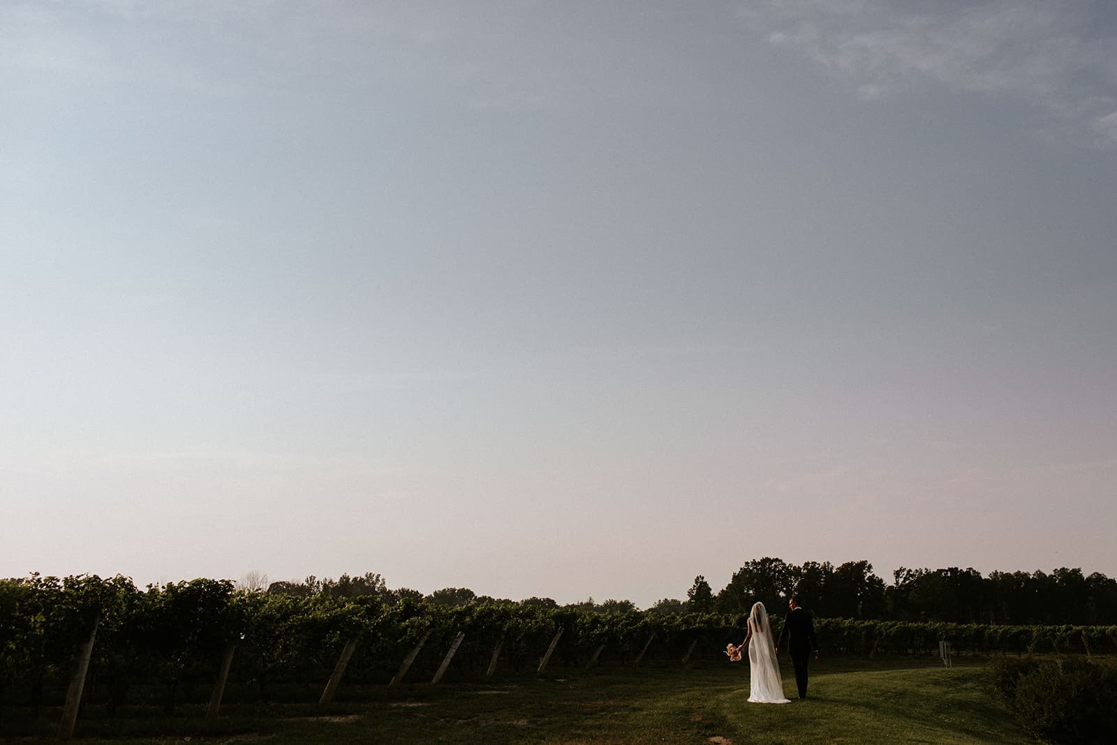 Intimate Wedding at Two Sisters Vineyards | Kathleen & Adam