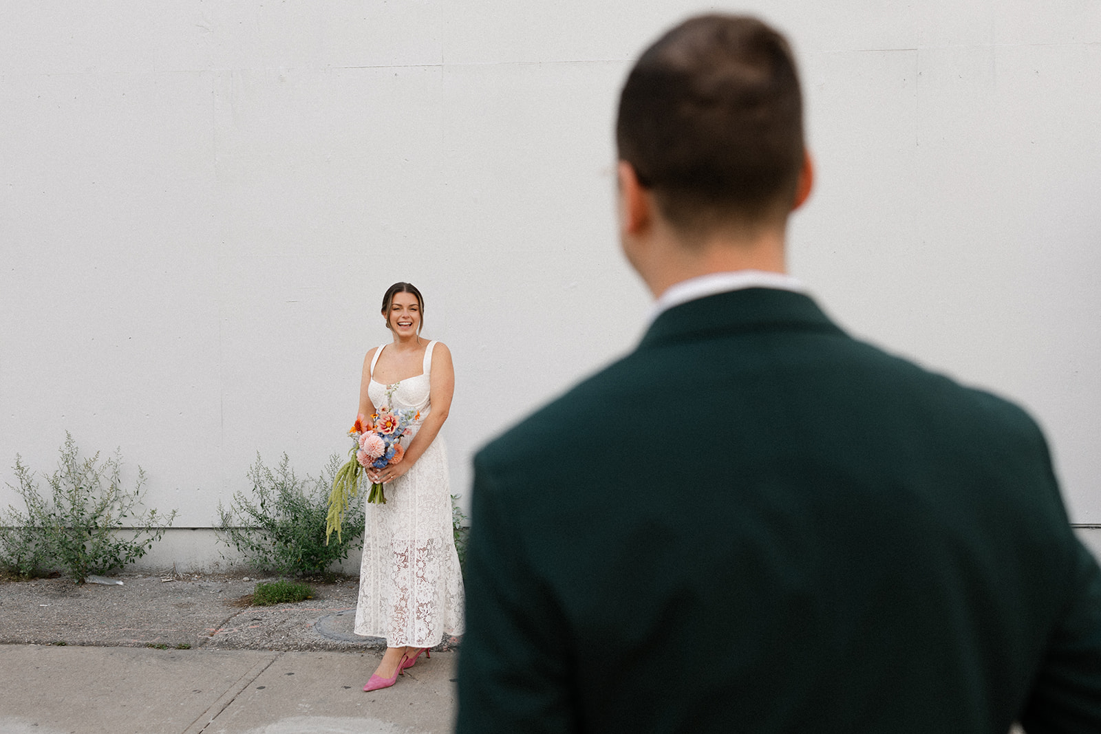 wedding photos on queen street near the drake hotel toronto
