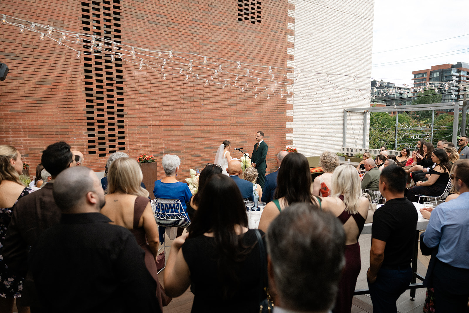 rooftop ceremony the drake hotel