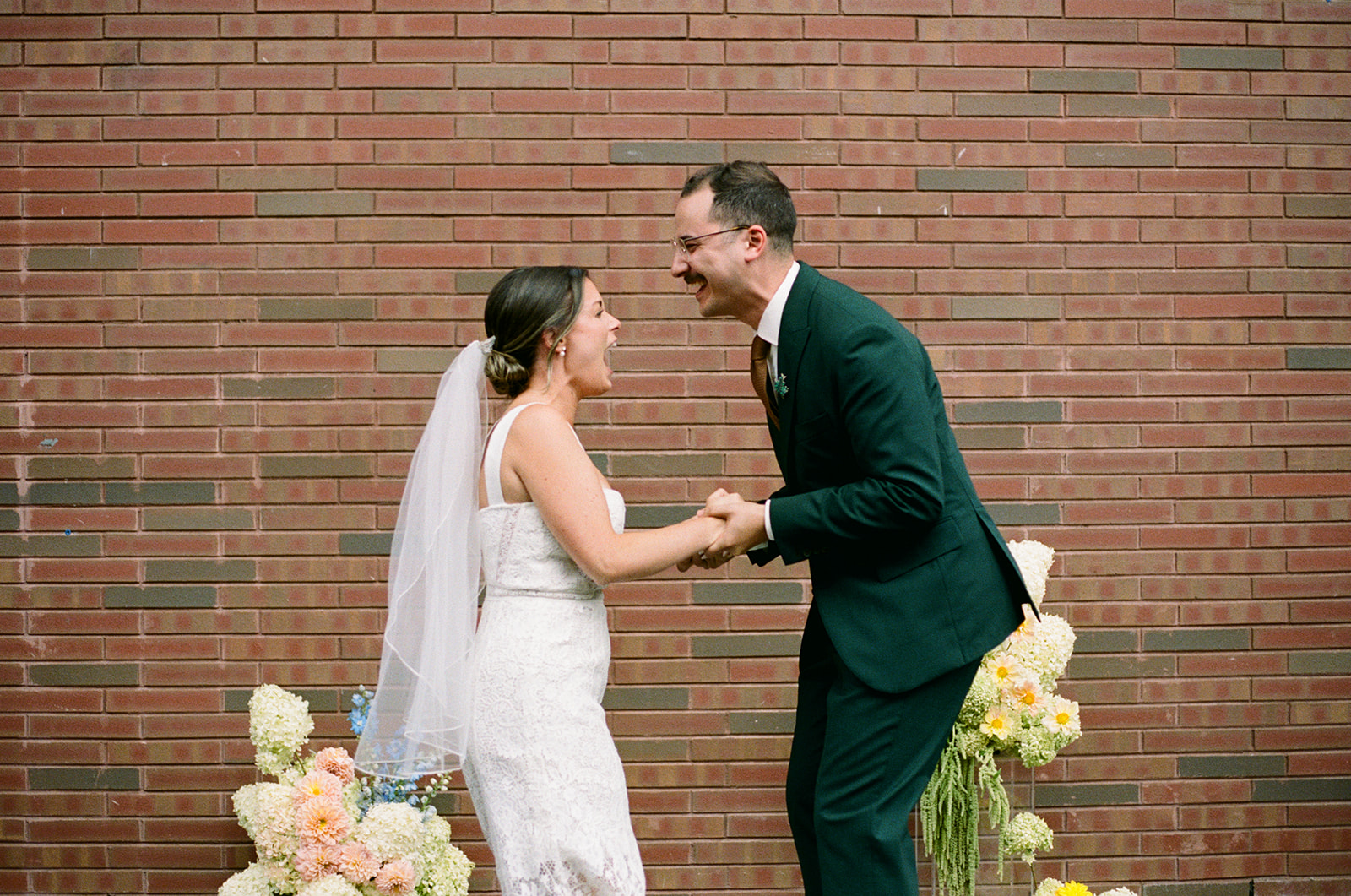 couple celebrates ceremony at the drake hotel toronto rooftop