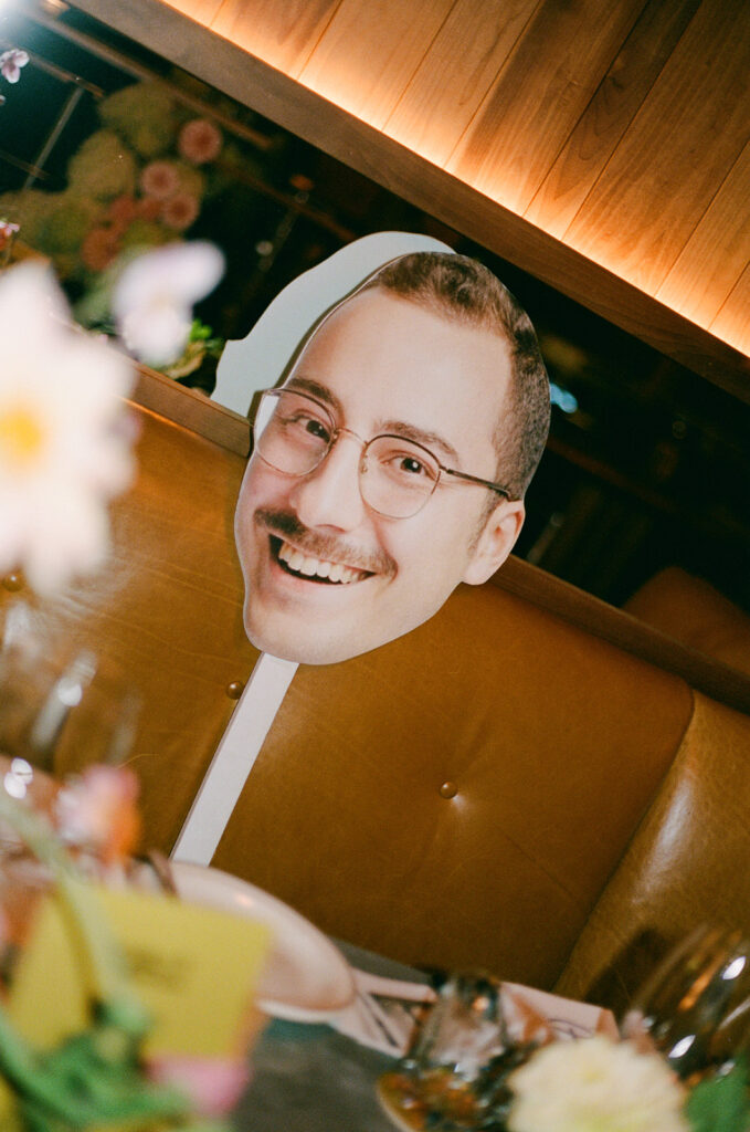 details at a wedding dinner at the drake hotel