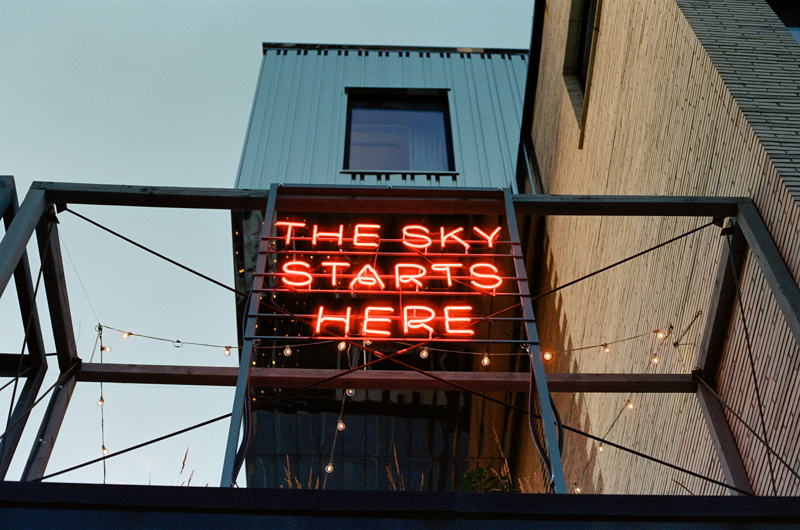 the drake hotel neon sign in toronto